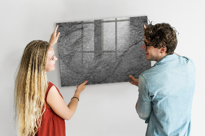 Tableau magnétique design horizontal Roche volcanique