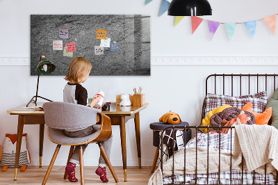 Tableau magnétique design horizontal Roche volcanique