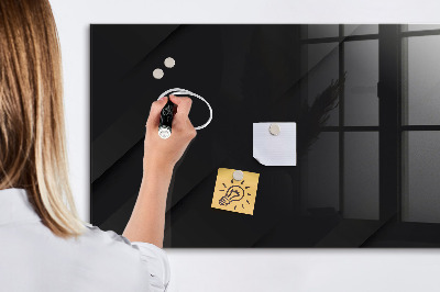Tableau magnétique verre Motif de mur sombre
