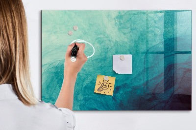 Tableau magnétique design horizontal Profondeur d'abstraction