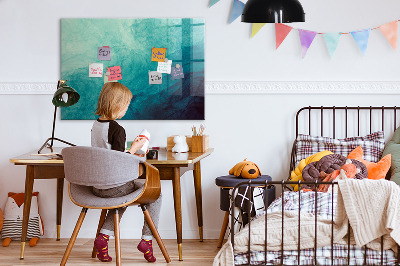 Tableau magnétique design horizontal Profondeur d'abstraction