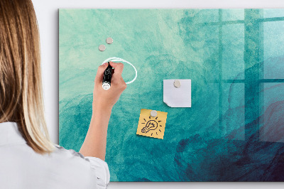 Tableau magnétique design horizontal Profondeur d'abstraction