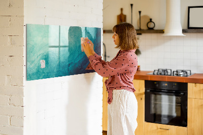 Tableau magnétique design horizontal Profondeur d'abstraction