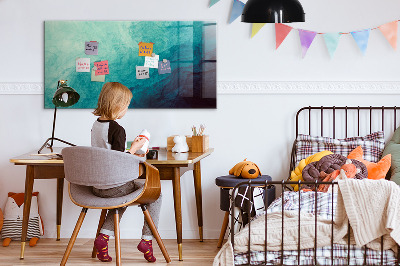 Tableau magnétique design horizontal Profondeur d'abstraction