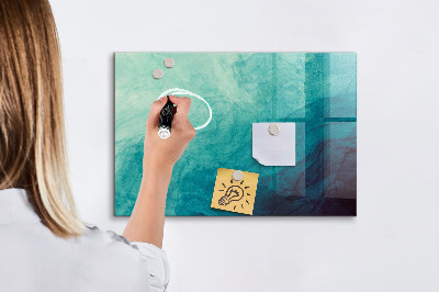 Tableau magnétique design horizontal Profondeur d'abstraction