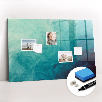 Tableau magnétique design horizontal Profondeur d'abstraction
