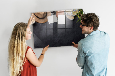 Tableau effaçable magnétique horizontal Vacances