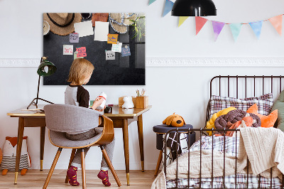 Tableau effaçable magnétique horizontal Vacances