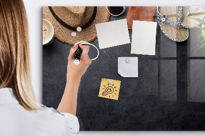 Tableau effaçable magnétique horizontal Vacances