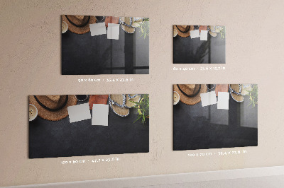 Tableau effaçable magnétique horizontal Vacances