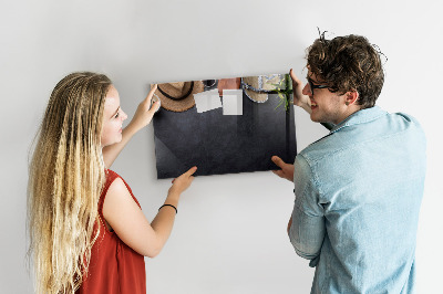 Tableau effaçable magnétique horizontal Vacances