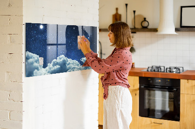 Tableau magnétique verre Ciel nocturne