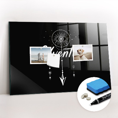 Tableau effaçable magnétique horizontal Aventure