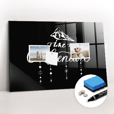 Tableau effaçable magnétique horizontal Aventure