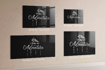 Tableau effaçable magnétique horizontal Aventure