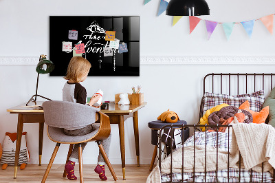 Tableau effaçable magnétique horizontal Aventure