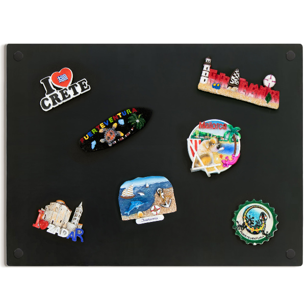 Tableau pour collection d'aimants 30x40