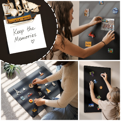 Tableau mural pour aimants en format 40 × 60 cm