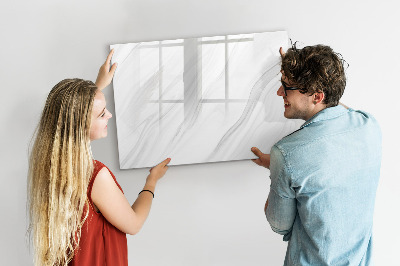 Tableau effaçable magnétique Marbre décoratif