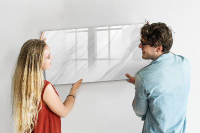 Tableau effaçable magnétique Marbre décoratif