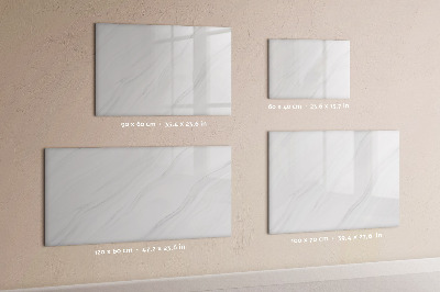 Tableau effaçable magnétique Marbre décoratif