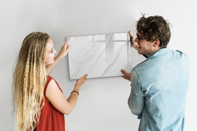 Tableau effaçable magnétique Marbre décoratif