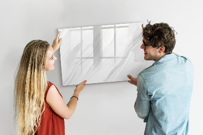 Tableau effaçable magnétique Marbre décoratif