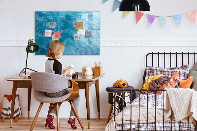 Tableau verre magnétique Eau de mer