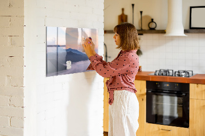Tableau magnétique mural Beau paysage