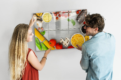 Tableau magnétique mural Ingrédients