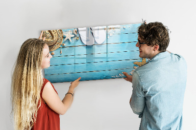 Tableau effaçable magnétique Accessoires de vacances