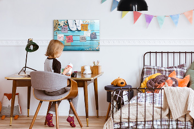 Tableau effaçable magnétique Accessoires de vacances