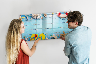 Tableau effaçable magnétique Gadgets de plage