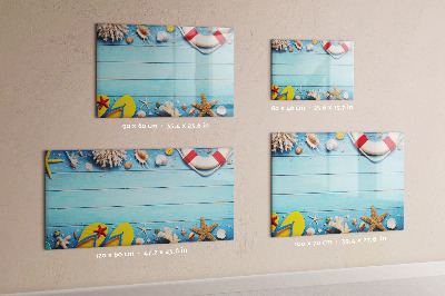 Tableau effaçable magnétique Gadgets de plage