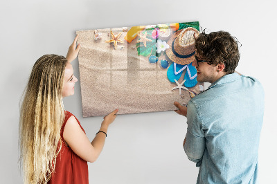 Tableau effaçable magnétique Accessoires d'été