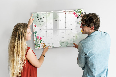Tableau magnétique mural Place pour la recette