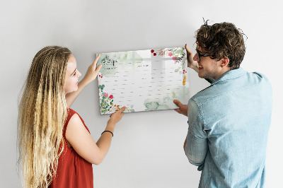 Tableau magnétique mural Place pour la recette