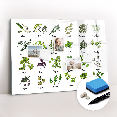 Tableau effaçable magnétique Types d'arbres