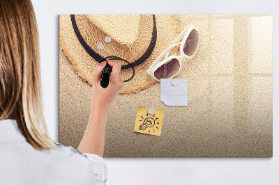 Tableau effaçable magnétique Accessoires d'été