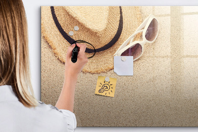 Tableau effaçable magnétique Accessoires d'été