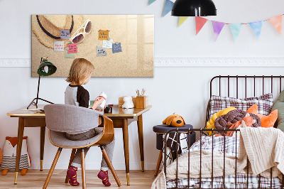 Tableau effaçable magnétique Accessoires d'été