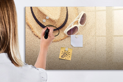 Tableau effaçable magnétique Accessoires d'été