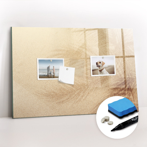 Tableau effaçable magnétique Feuilles abstraites