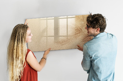 Tableau effaçable magnétique Feuilles abstraites