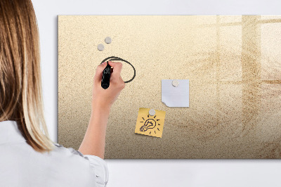 Tableau effaçable magnétique Feuilles abstraites