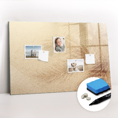 Tableau effaçable magnétique Feuilles abstraites