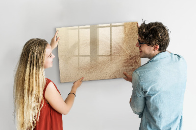 Tableau effaçable magnétique Feuilles abstraites