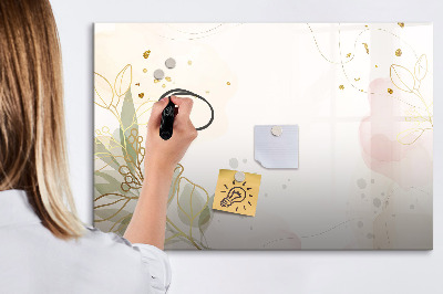 Tableau magnétique mural Abstraction pastel