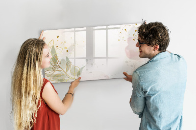 Tableau magnétique mural Abstraction pastel