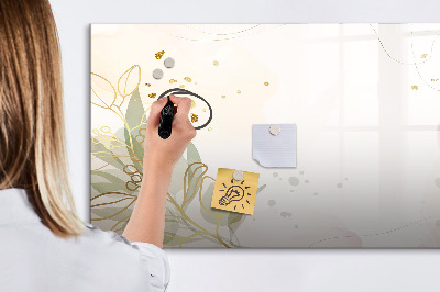 Tableau magnétique mural Abstraction pastel